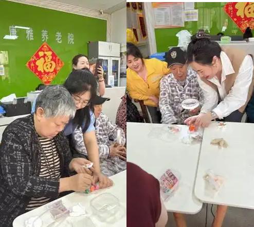 湖北中教教育集团志愿者走进养老院 以书香温暖老人心(图3)